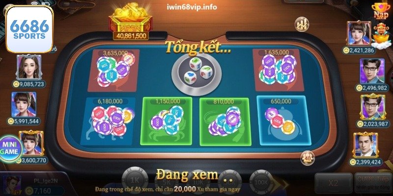Chi tiết về luật chơi game bầu cua