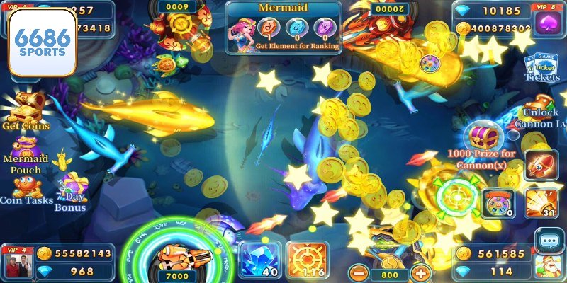 Chiến thuật bắn cá online giúp thắng lớn