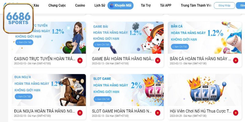 Khuyến mãi khi mới thực hiện đăng ký