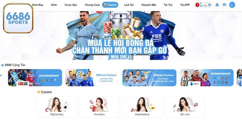 Tổng quan chuyên mục thể thao 6686bet