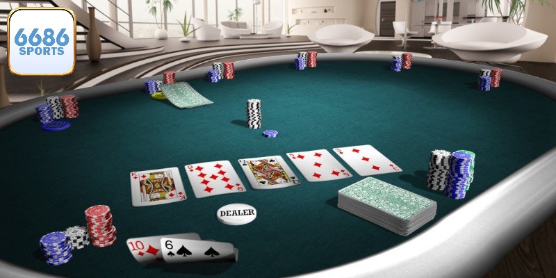 Vô vàn hình thức đặt cược Poker 6686bet