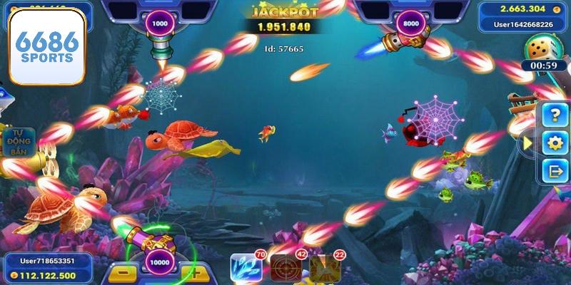 Thiên đường game bắn cá đổi thưởng đình đám của 6686bet